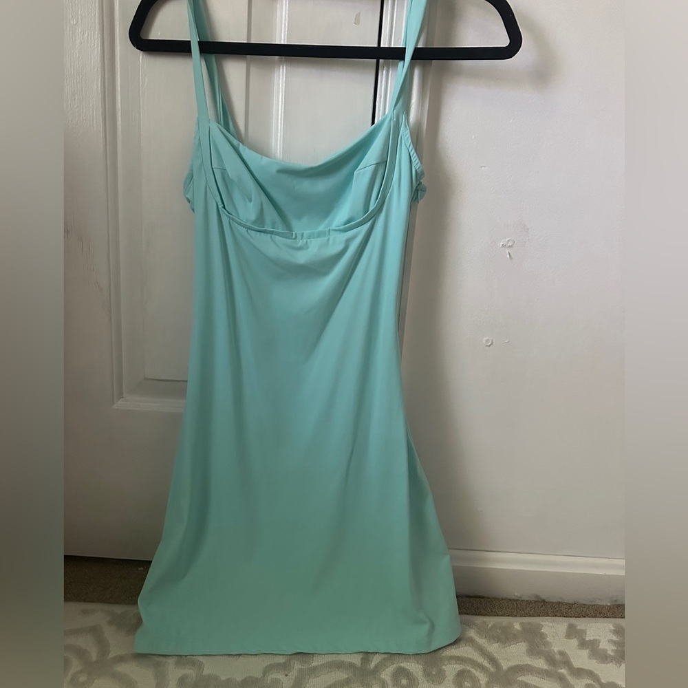 beige by Tammy mint green short dress size -small
